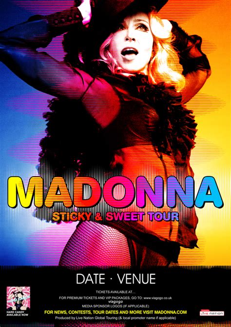 madonna sticky and sweet tour songs